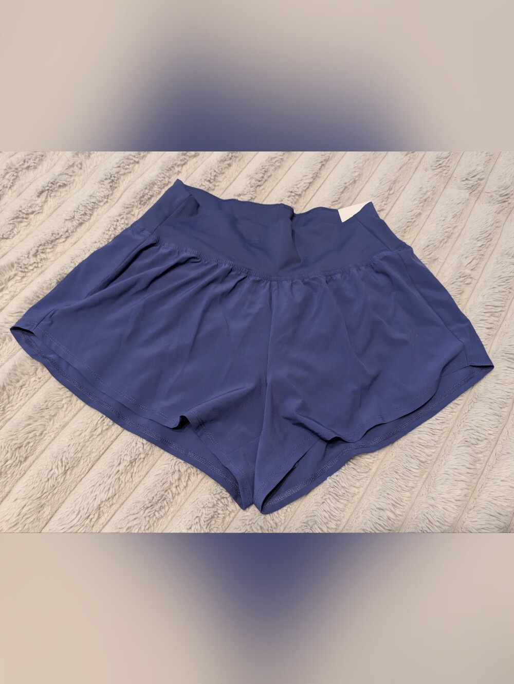 DSG Women's Athletic High Rise Shorts - Blue Sz: M NWT